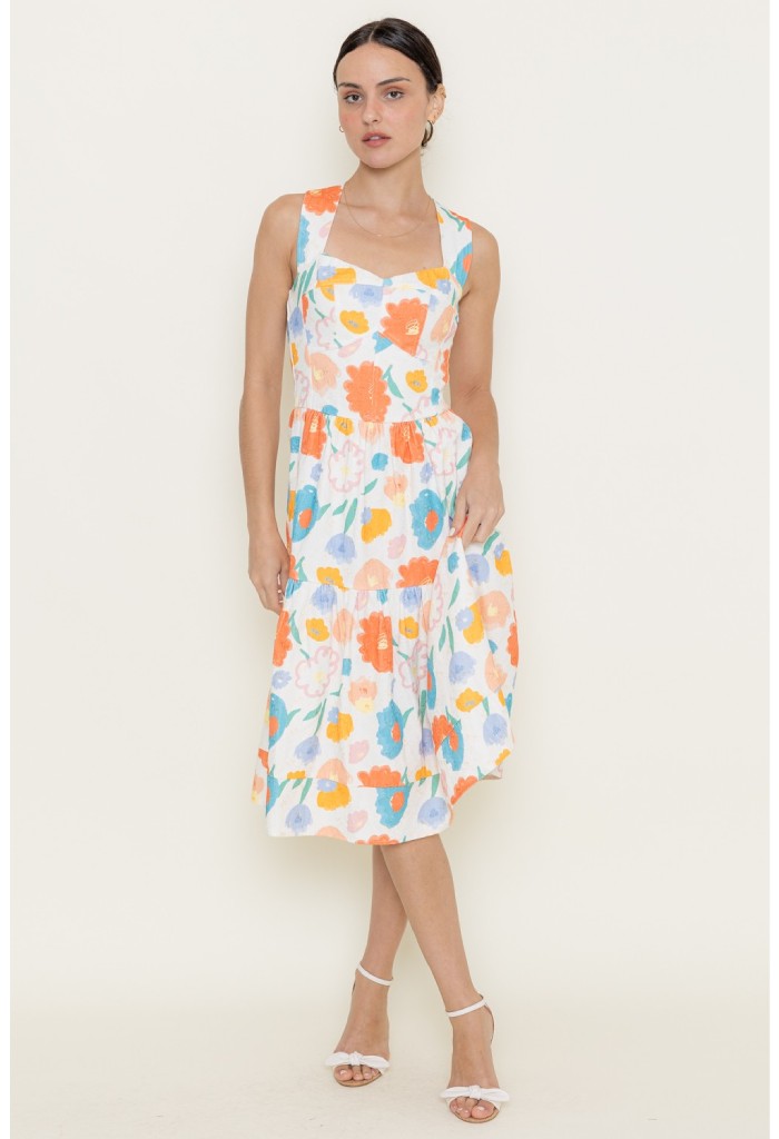 KK Bloom Lahaina Midi Dress