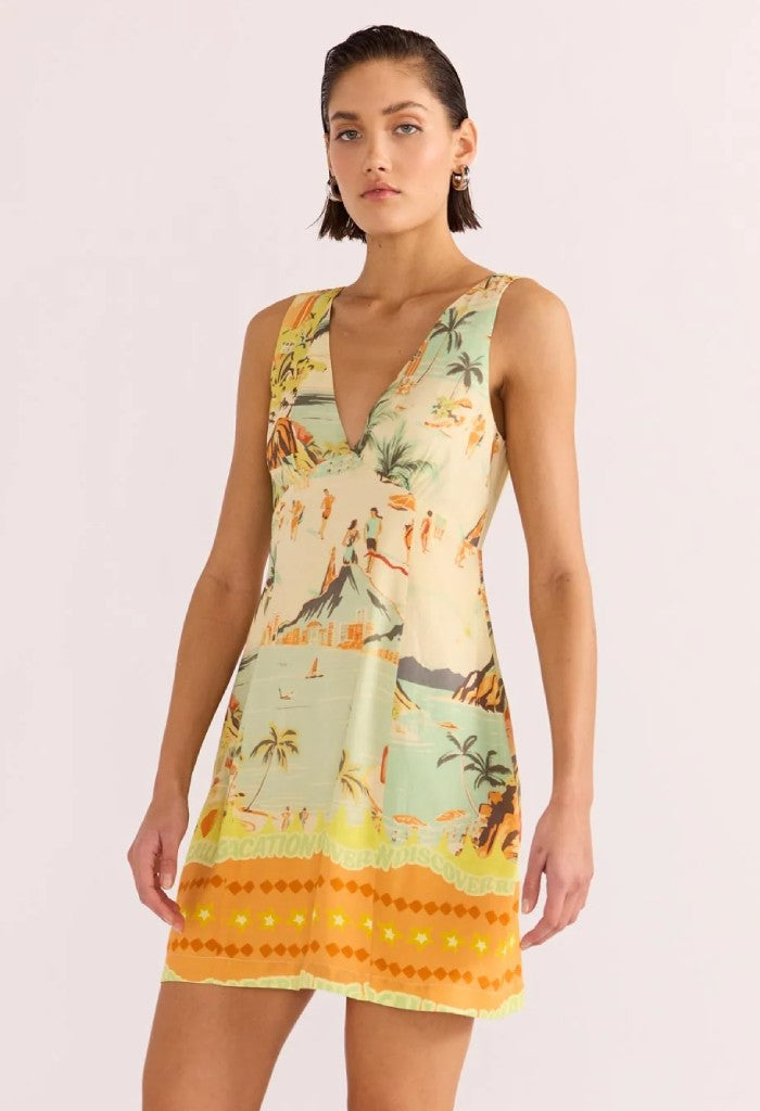 Minkpink Vacanza Mini Dress
