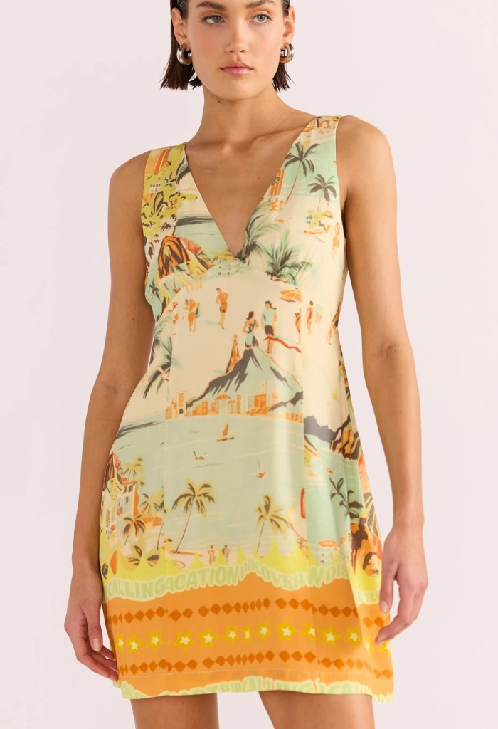 Minkpink Vacanza Mini Dress