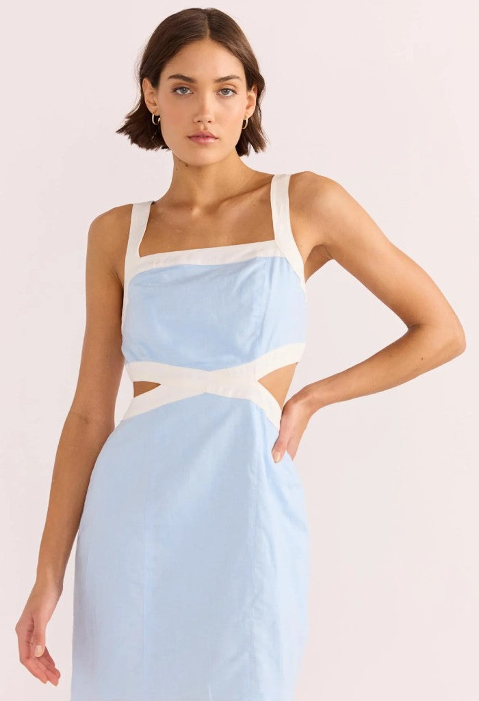 Minkpink Pandora Contrast Mini Dress