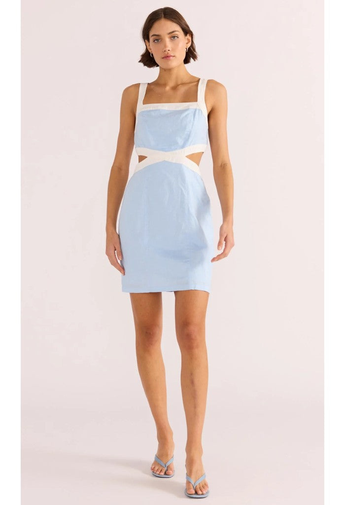 Minkpink Pandora Contrast Mini Dress