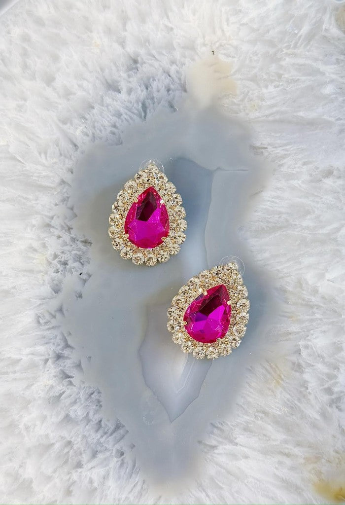 KK Bloom Aurora Earrings-Pink