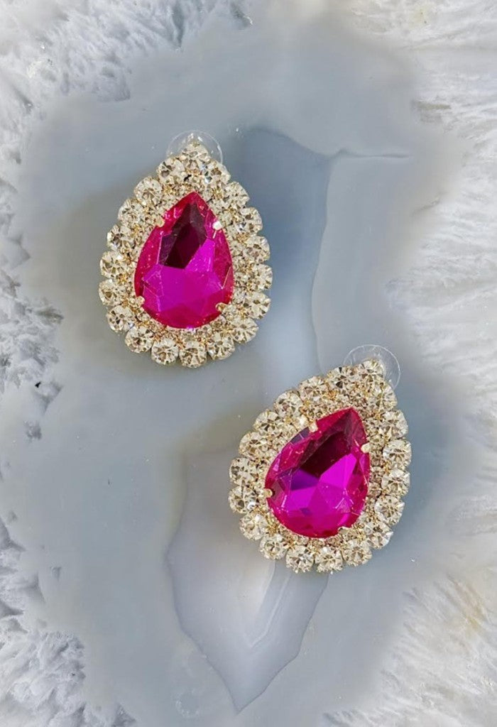 KK Bloom Aurora Earrings-Pink