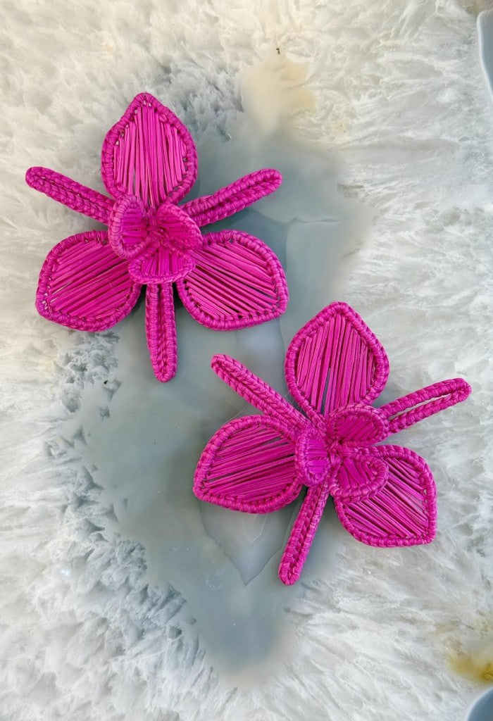 Kona Earrings-Pink