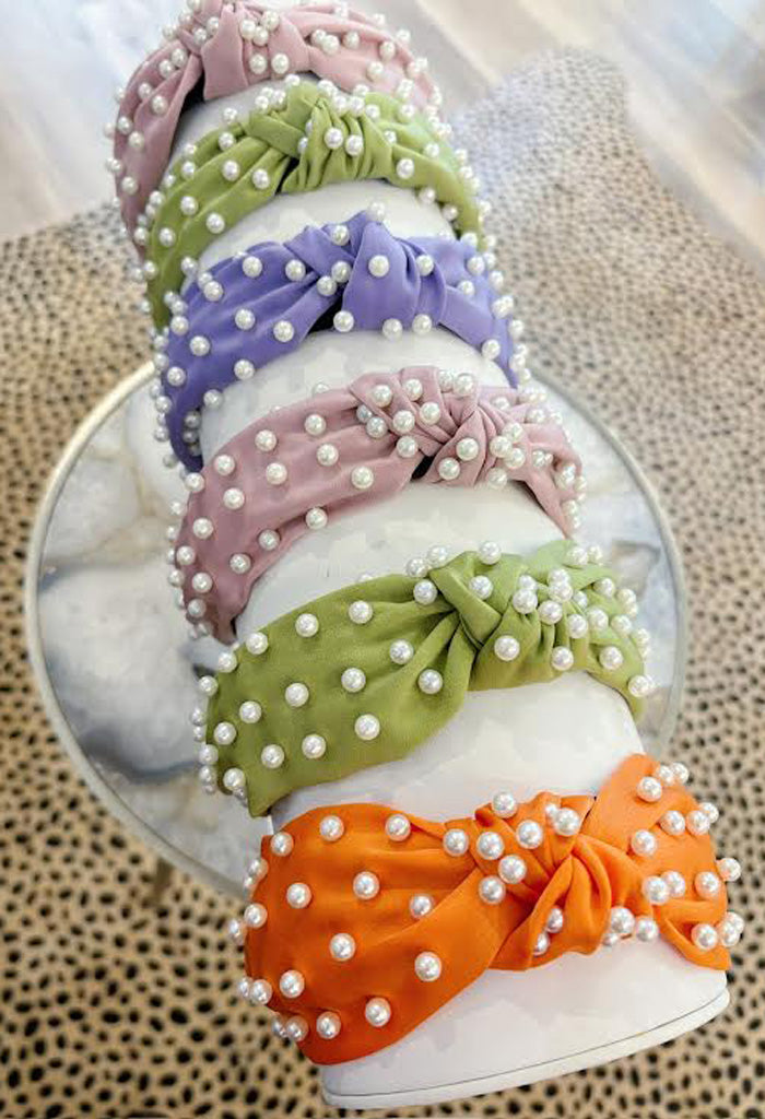 KK Bloom Serena Headband-Lime