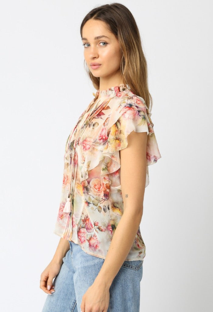 KK Bloom Peachy Blouse