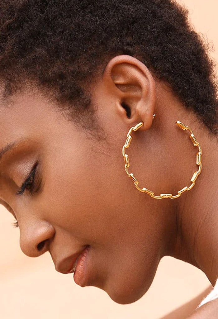 Buy Big Gold Hoop Earrings Online - Accessorize India