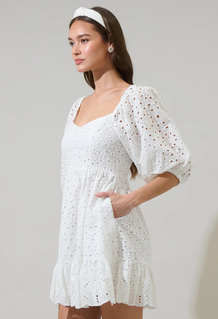 KK Bloom Rebecca Eyelet Dress