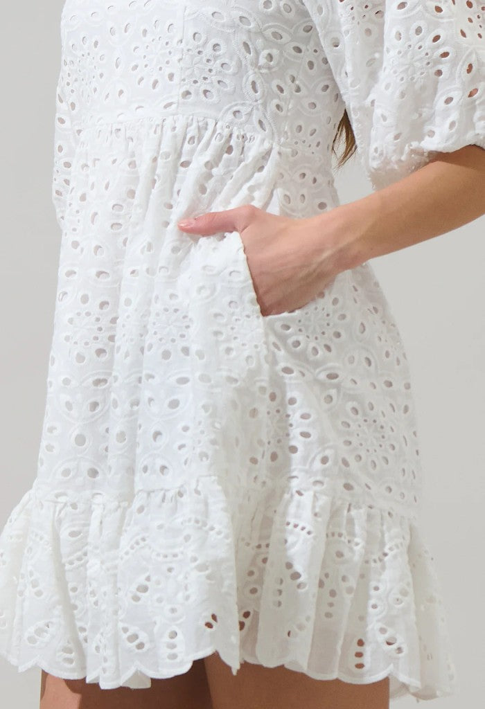 KK Bloom Rebecca Eyelet Dress