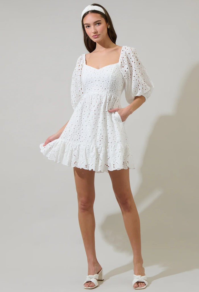 KK Bloom Rebecca Eyelet Dress