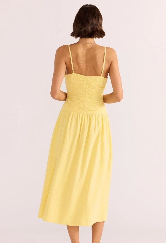 Minkpink Ophelia Ruched Midi Dress