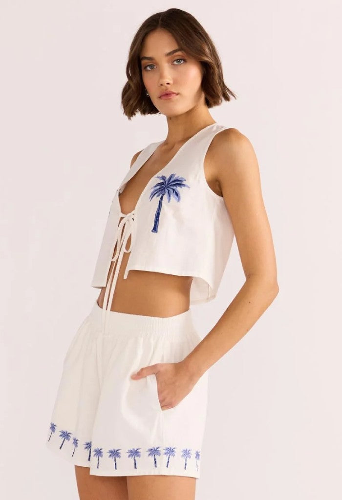 Minkpink Isadora Embroidered Short