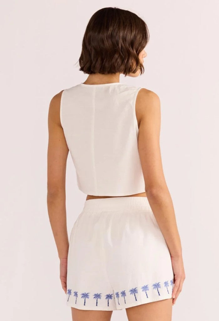 Minkpink Isadora Embroidered Short