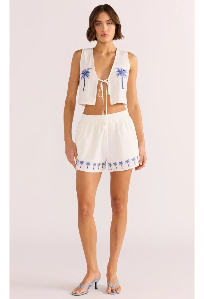 Minkpink Isadora Embroidered Short