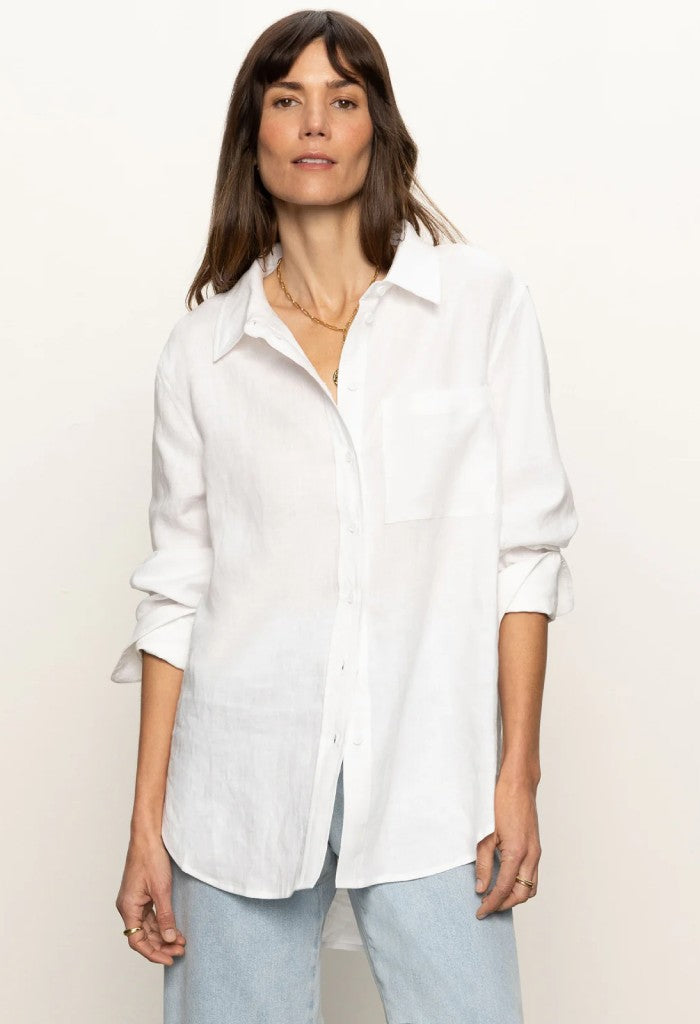 Sanctuary Relaxed Linen Shirt