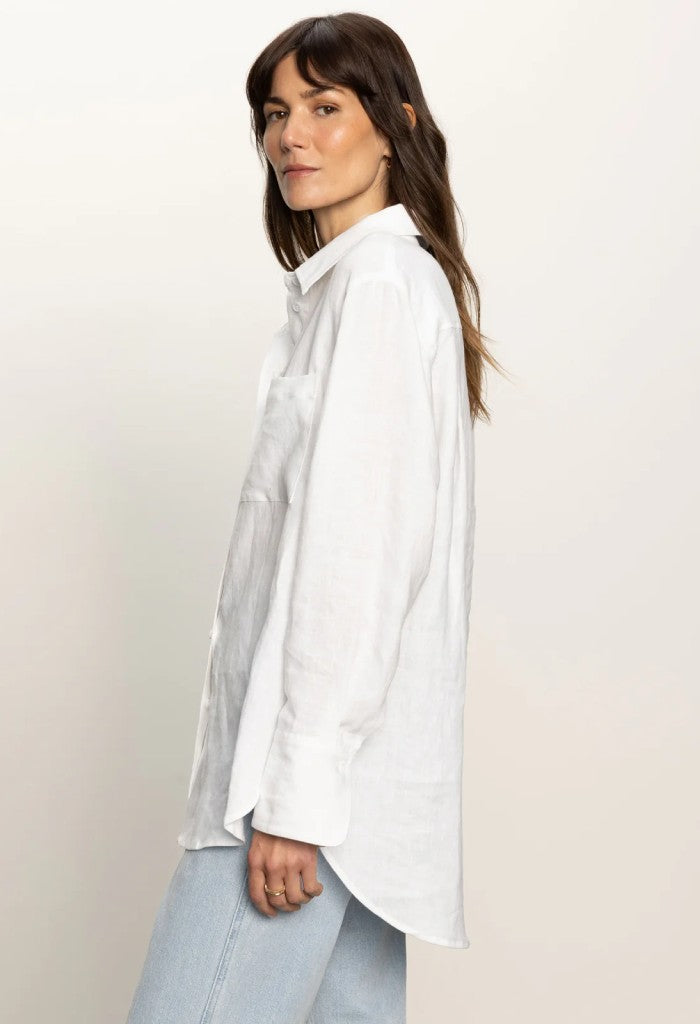Sanctuary Relaxed Linen Shirt