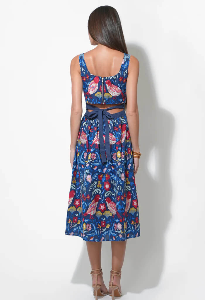 Adelyn Rae Kaili Embroidered Mini Dress