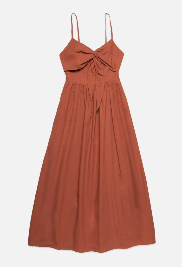Deluc Padua Dress-Brown