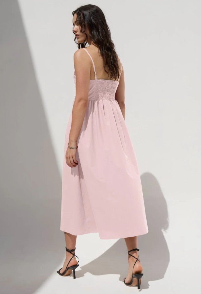 Deluc Padua Dress-Pink