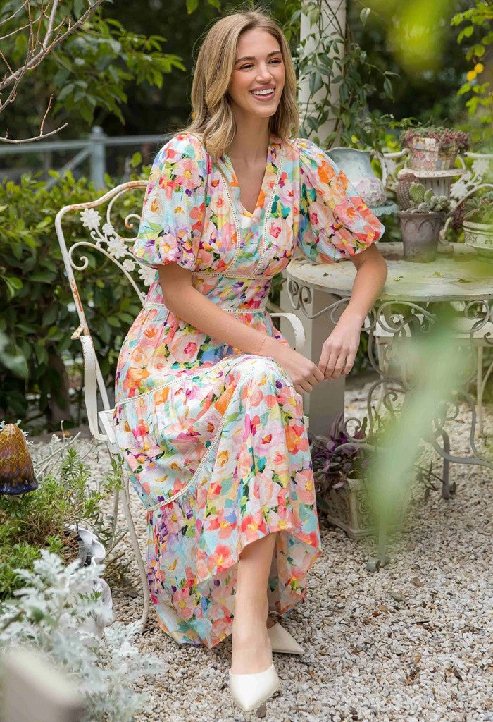 THML Pastel Petal Dress