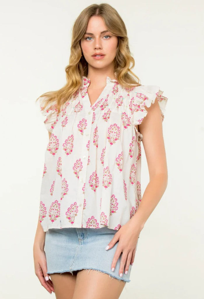 THML Willow and Rose Top