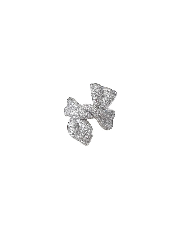 Lola Stone Statement Ring-Silver - KK Bloom Boutique