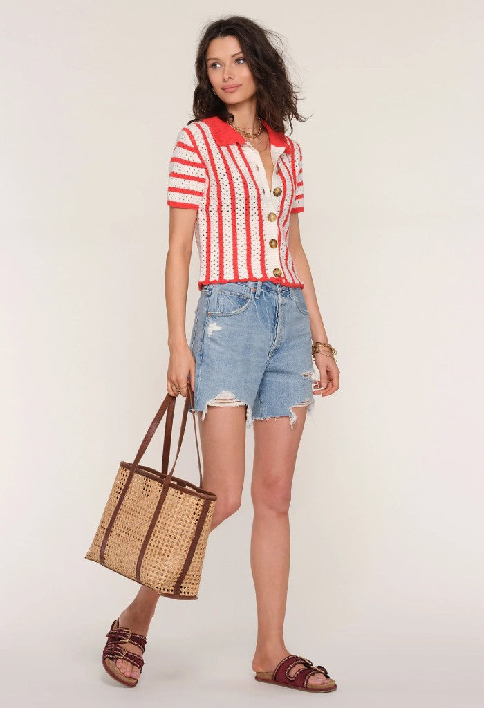 Heartloom Jaina Cardi-Poppy