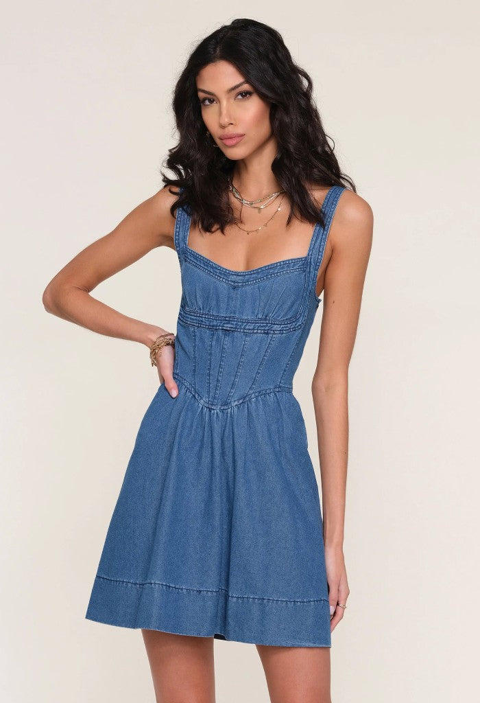 Heartloom Saria Dress-Rain