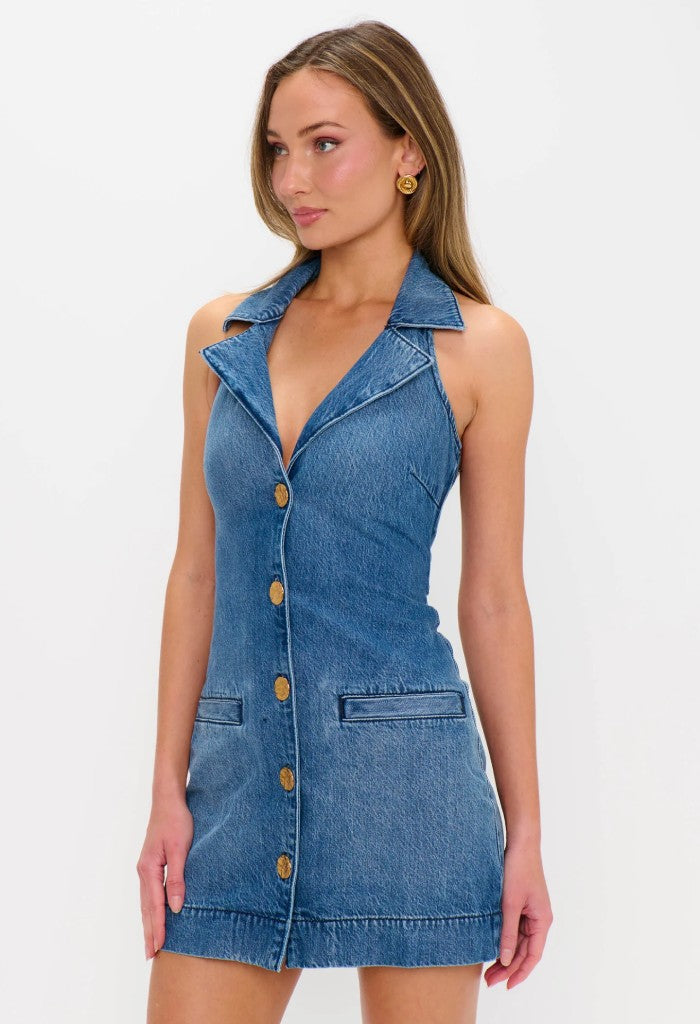 Show Me Your Mumu Darien Dress-Bluebird