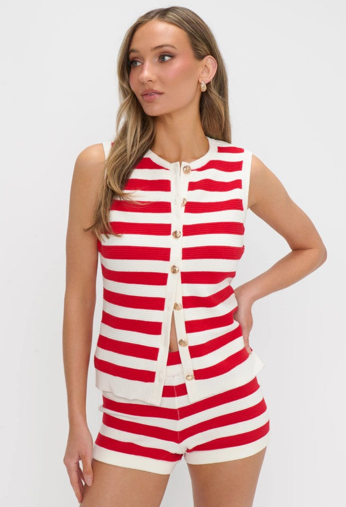 Show Me Your Mumu Devin Tank-Red