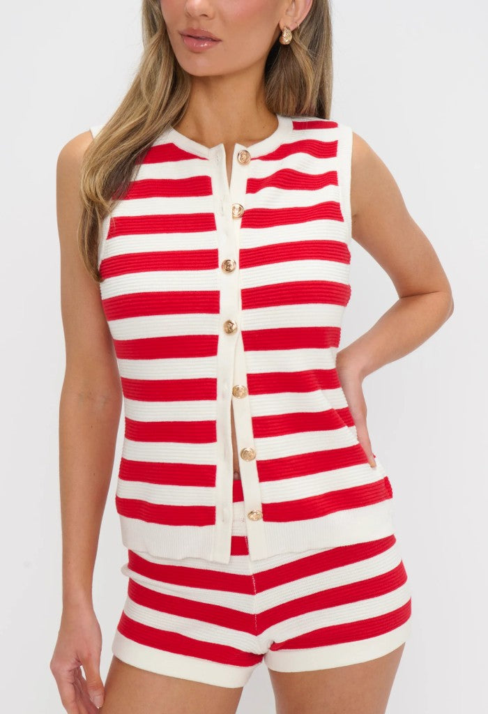 Show Me Your Mumu Devin Tank-Red