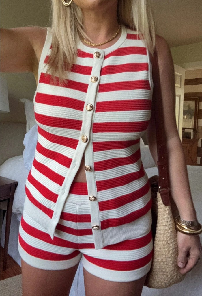 Show Me Your Mumu Devin Tank-Red