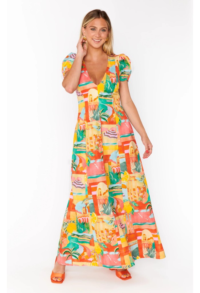 Show Me Your Mumu Winnie Maxi Dress-Postcards From Italia