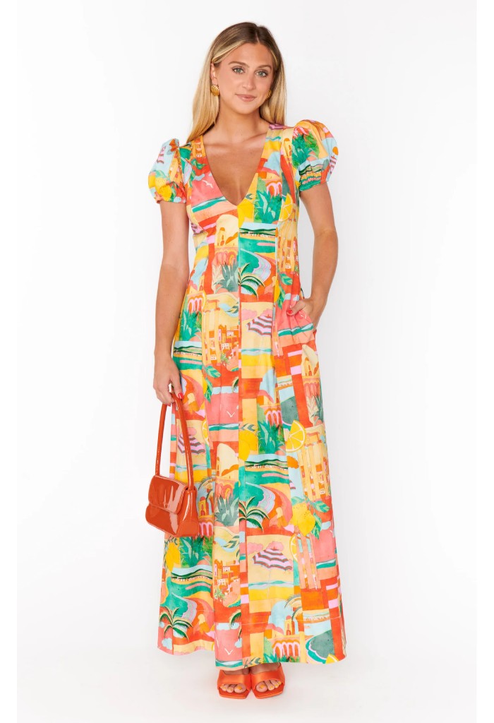 Show Me Your Mumu Winnie Maxi Dress-Postcards From Italia