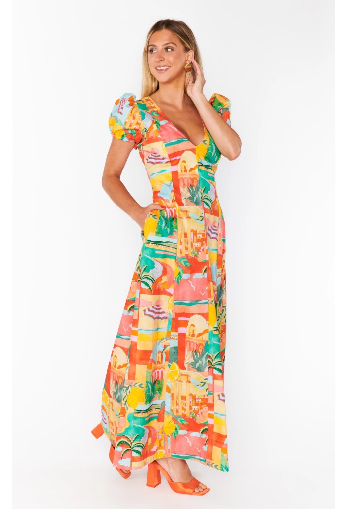 Show Me Your Mumu Winnie Maxi Dress-Postcards From Italia