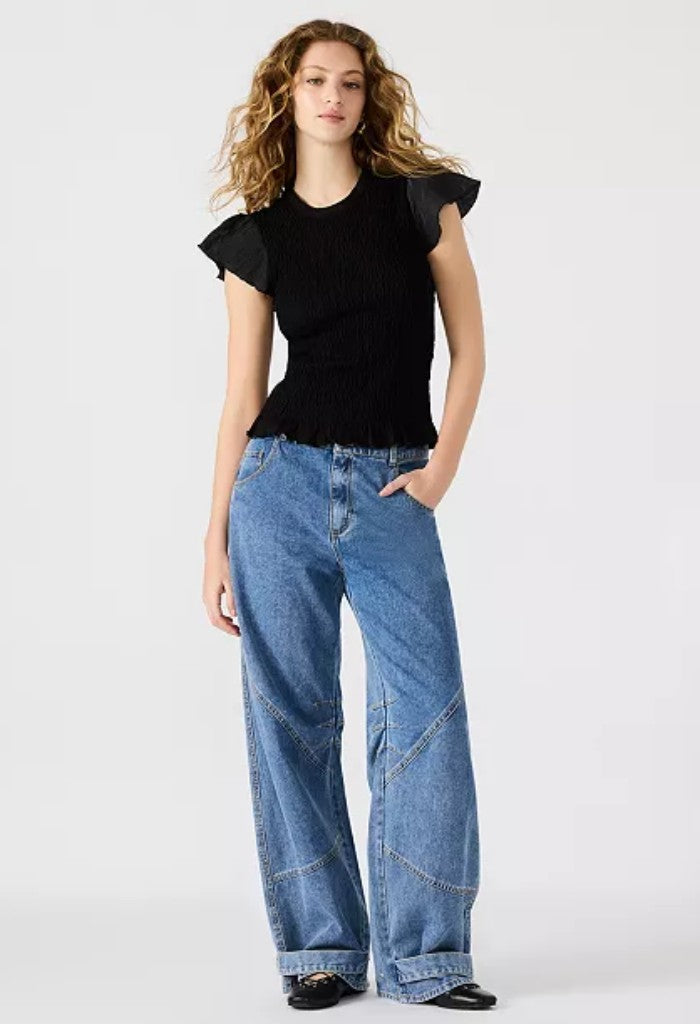 Steve Madden Cecilie Top-Black