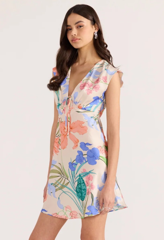 Minkpink Ravina Bias Mini Dress