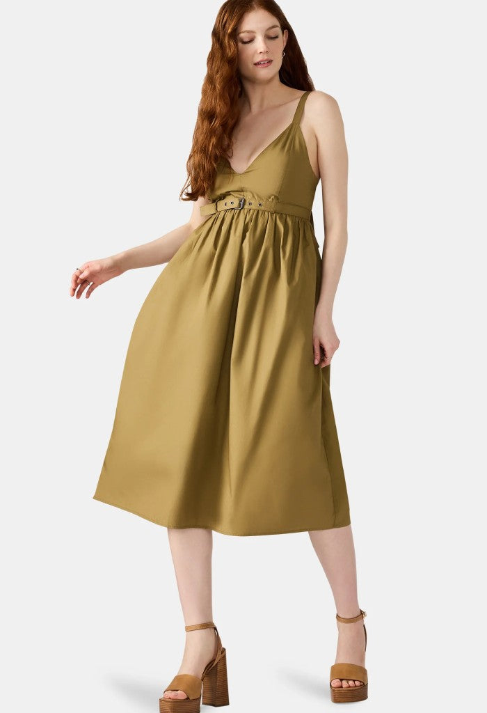 Steve Madden Juno Dress-Gothic Olive