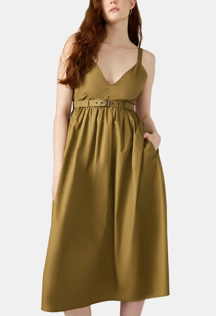 Steve Madden Juno Dress-Gothic Olive