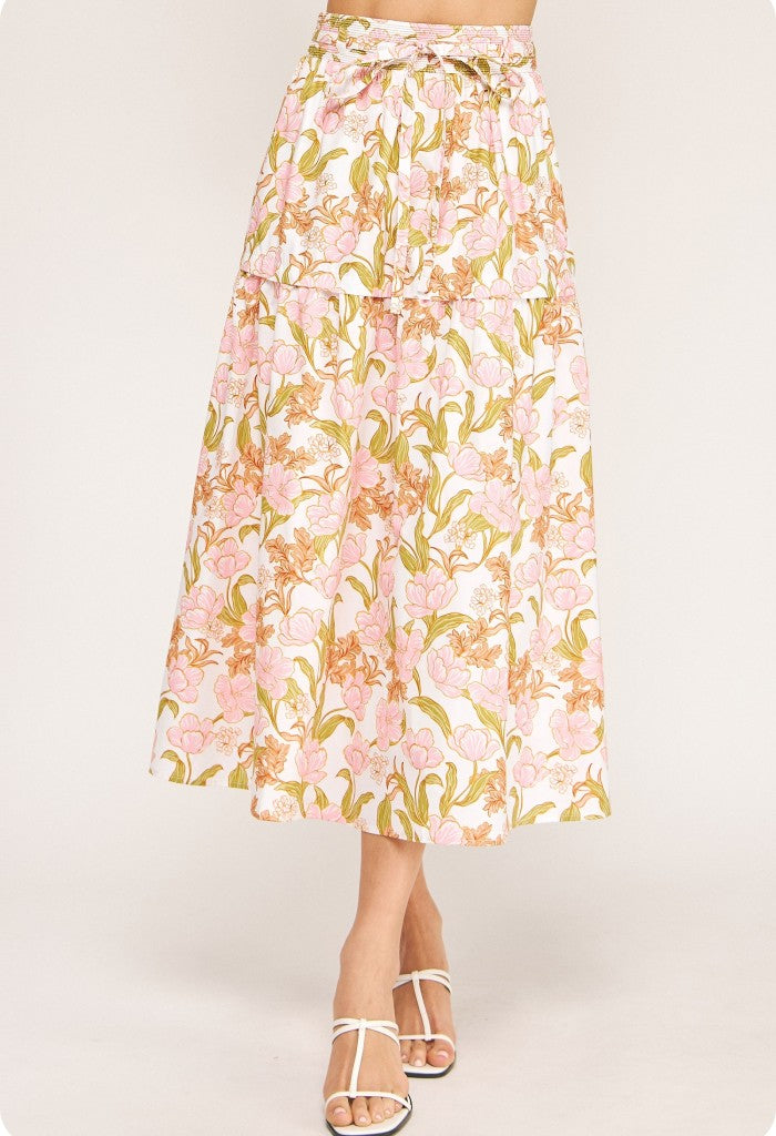 KK Bloom Autumn Dreams Midi Skirt