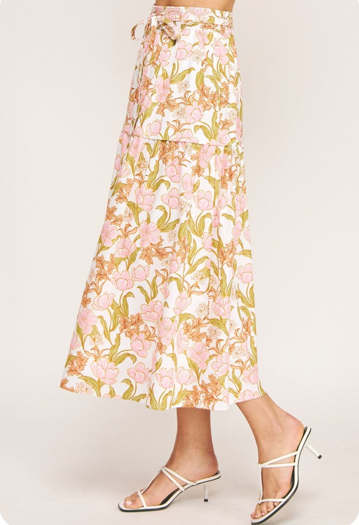 KK Bloom Autumn Dreams Midi Skirt