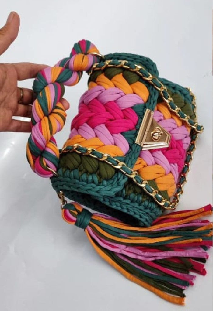 KK Bloom Jordan Purse-Green