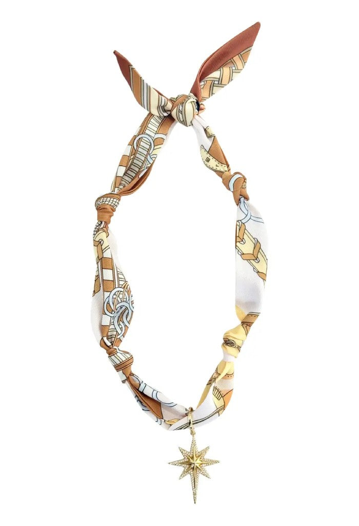 KK Bloom Tulum Scarf Necklace