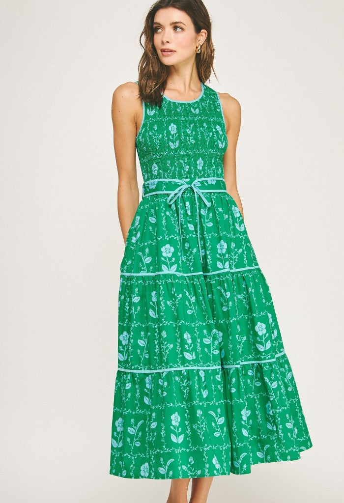 KK Bloom London Midi Dress