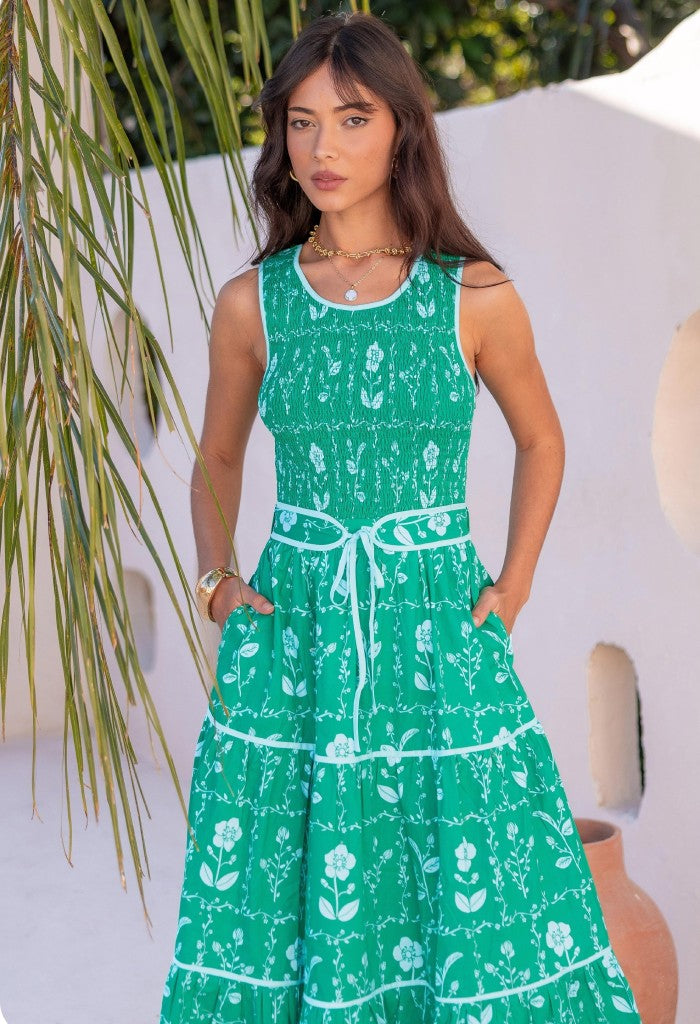 KK Bloom London Midi Dress