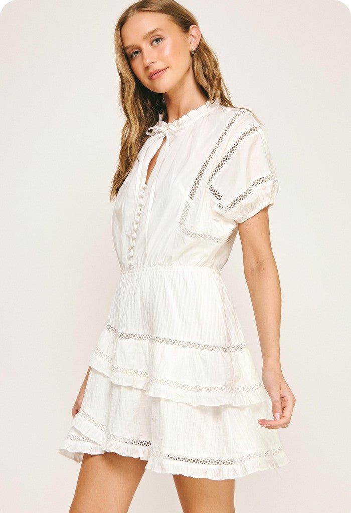 KK Bloom Swiss Bliss Mini Dress