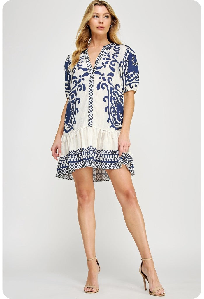 KK Bloom Martha's Vineyard Mini Dress