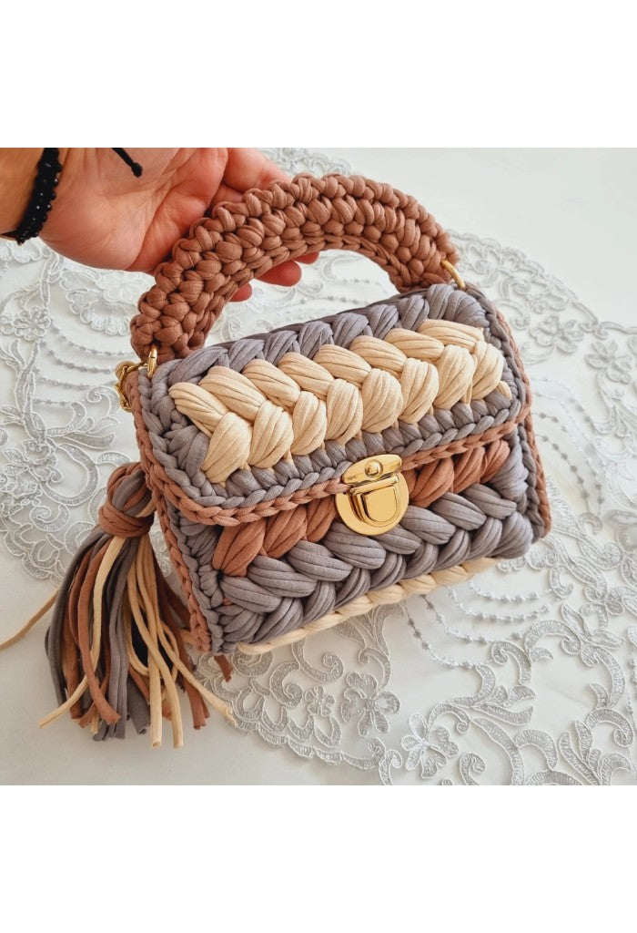 KK Bloom Jordan Purse-Cream