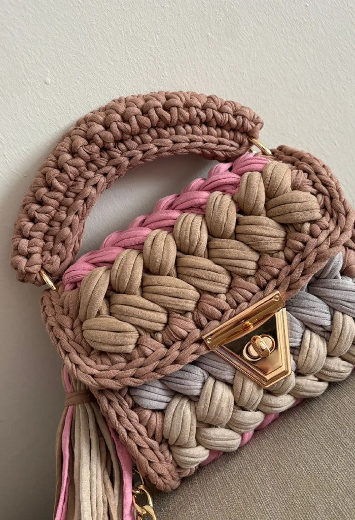 KK Bloom Jordan Purse-Pink