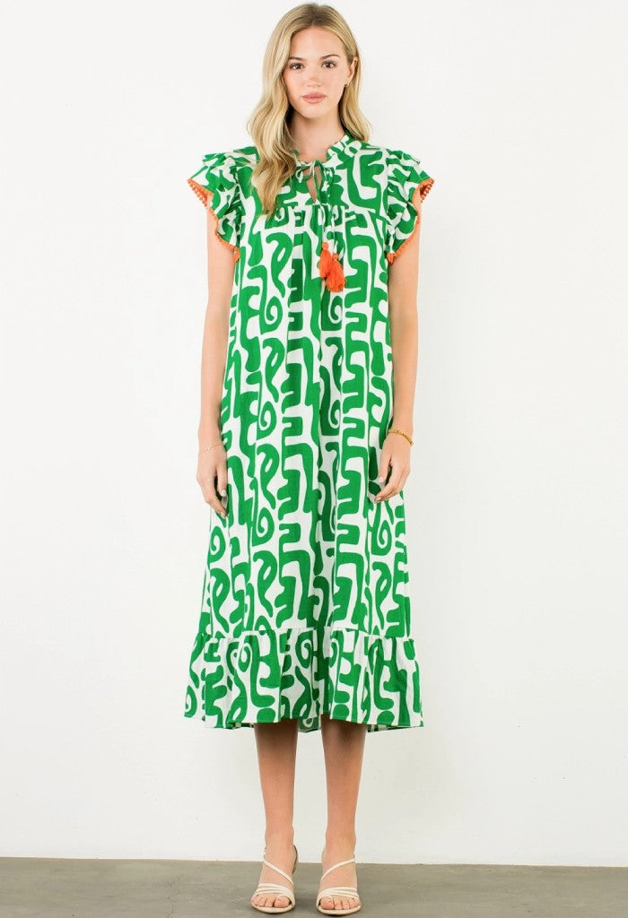 THML Katrina Midi Dress